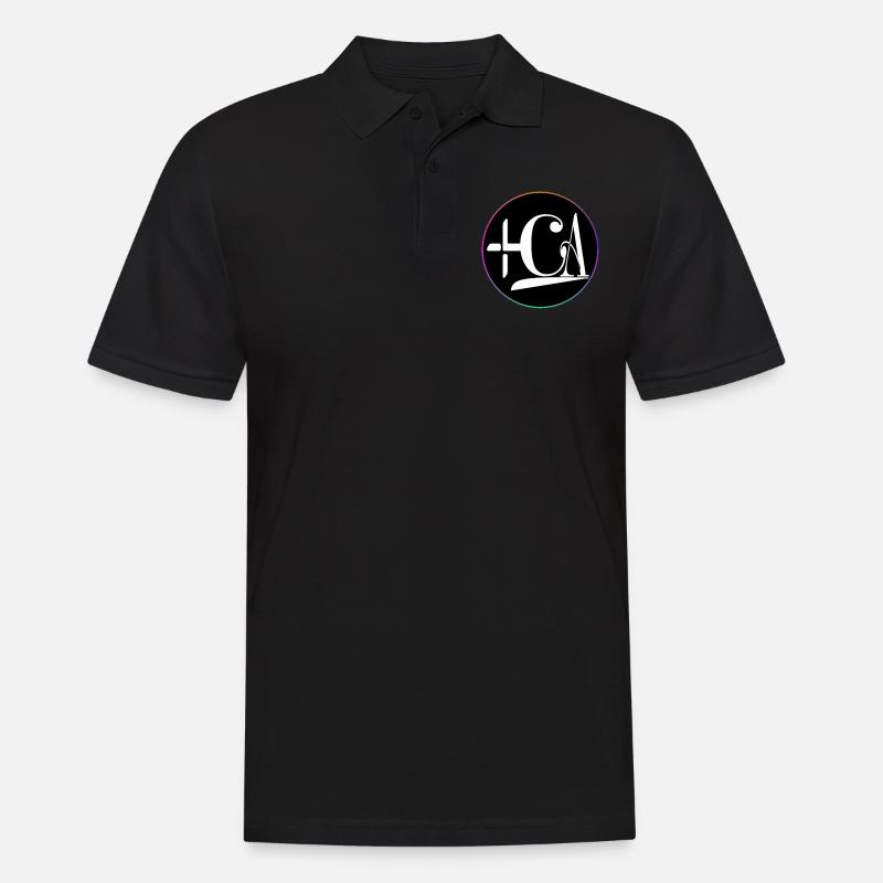 ROM - Männer Poloshirt - Schwarz