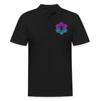 Skiing Geschenk für Skifahrer - Männer Poloshirt - Schwarz - Vorne - Kai (181cm)