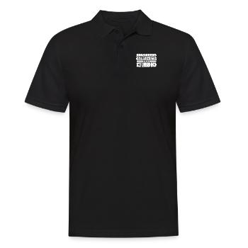 arrowhead collecting is my cardio hunting tips - Men's Polo Shirt - black - Front - Kai (181cm)