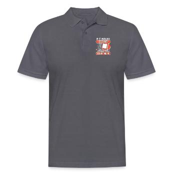 If It Involves Coding Count Me In Developer - Männer Poloshirt - Anthrazit - Vorne - Nico (186cm)