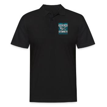 I Do Triathlons What's Your Superpower Triathlete - Men's Polo Shirt - black - Front - Kai (181cm)