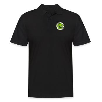 Ancien théoricien extraterrestre Conspiration OVNI - Polo Homme - noir - Devant - Kai (181cm)
