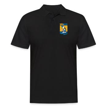 Wind And Water Surfers Surfers Water Sports - Men's Polo Shirt - black - Front - Kai (181cm)