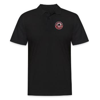 Programmed To Love You Developer Coder - Männer Poloshirt - Schwarz - Vorne - Kai (181cm)