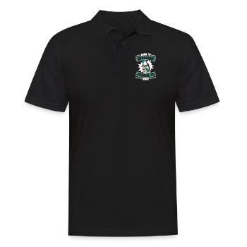 Born To Windsurf Forcé de travailler Surfer Windsurf - Polo Homme - noir - Devant - Kai (181cm)