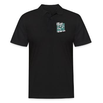 I Don't Work On Windy Days Wassersport Surfer - Männer Poloshirt - Schwarz - Vorne - Kai (181cm)