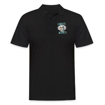 Cancel Everything There Is Wind Wassersport - Männer Poloshirt - Schwarz - Vorne - Kai (181cm)
