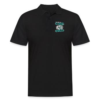 You Only Fail When You Stop Trying Surfer - Männer Poloshirt - Schwarz - Vorne - Kai (181cm)