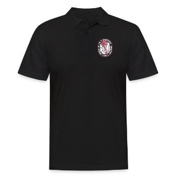 Natürlich habe ich eine Lösung Scientist MINT - Männer Poloshirt - Schwarz - Vorne - Kai (181cm)