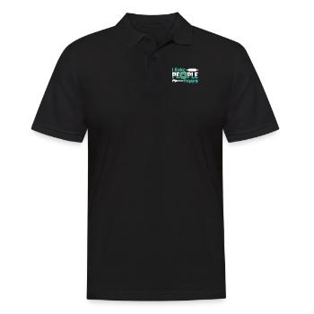 Je fais cuire des gens heureux Chef pâtissier Hobby Baker Baker Bakery - Polo Homme - noir - Devant - Kai (181cm)