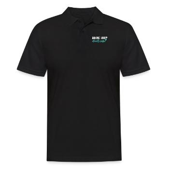 Cuisson des cheveux Ne s’en soucie pas Boulangerie Chef pâtissier - Polo Homme - noir - Devant - Kai (181cm)
