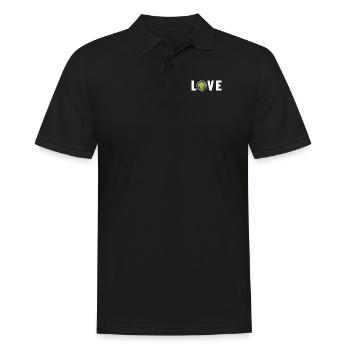Alien Love Außerirdischer Ufo Conspiration Alien - Polo Homme - noir - Devant - Kai (181cm)