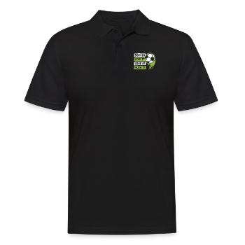 Live It Love It Play It Goal Keeper Futbol - Männer Poloshirt - Schwarz - Vorne - Kai (181cm)