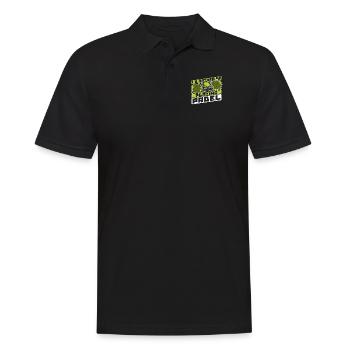 Je préfère jouer au padel paddleball - Polo Homme - noir - Devant - Kai (181cm)