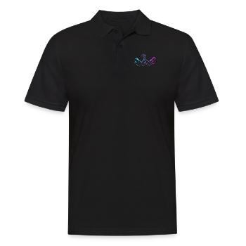 Techniques Exercise Hand Wrestling Trainer Arm - Männer Poloshirt - Schwarz - Vorne - Kai (181cm)