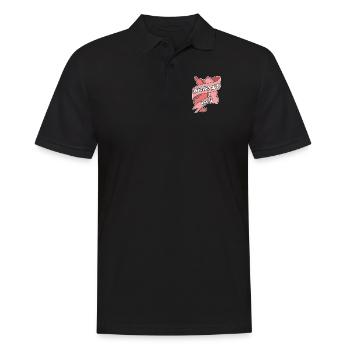 Sleeved And Happy Gastric Bypass Bariatric - Men's Polo Shirt - black - Front - Kai (181cm)