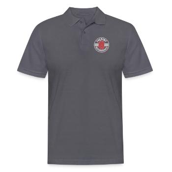 Greffe de cathéter remise à neuf en usine ouverte - Polo Homme - charbon - Devant - Nico (186cm)