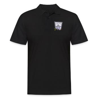 Busy Doing Nothing Koalabear Eucalyptus Lover - Men's Polo Shirt - black - Front - Kai (181cm)
