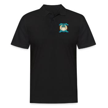 Je préfère être en croisière vacances - Polo Homme - noir - Devant - Kai (181cm)