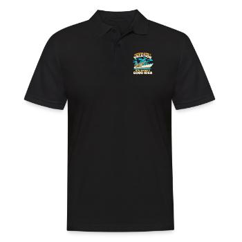 Croisière Vacances en famille Alwaves Good Cruise - Polo Homme - noir - Devant - Kai (181cm)