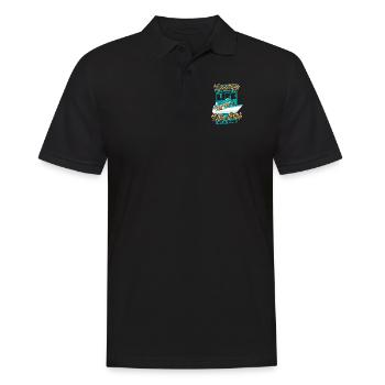 Croisière à travers la vie, un port à la fois - Polo Homme - noir - Devant - Kai (181cm)