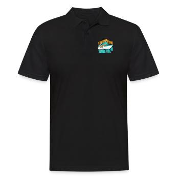 Everywhere Together Cruise Ship Passangers Cruise - Men's Polo Shirt - black - Front - Kai (181cm)