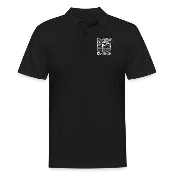 C’est un grand jour pour la Capoeira Capoeirista Ginga - Polo Homme - noir - Devant - Kai (181cm)