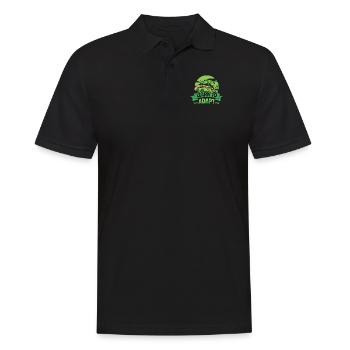 Learn To Adapt Veiled Panther Chamaeleonidae - Men's Polo Shirt - black - Front - Kai (181cm)