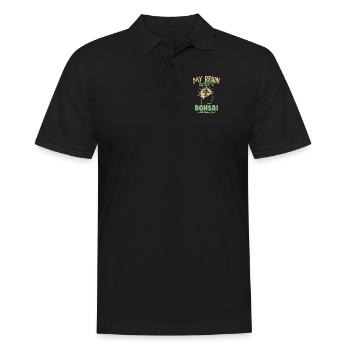 My Brain is 95% Bonsai Penjing Indoor Bonsai - Men's Polo Shirt - black - Front - Kai (181cm)