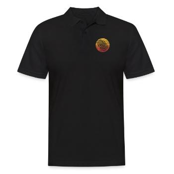 Retro Digital Forensics Science Forensic Scientist - Men's Polo Shirt - black - Front - Kai (181cm)