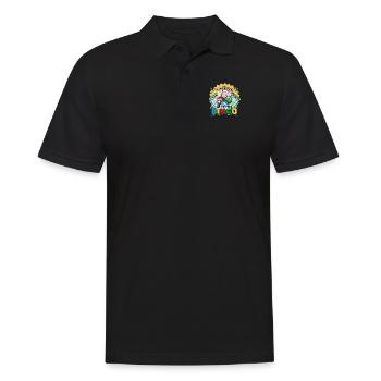 B Is For Bingo Daubers Professional Caller Bingo - Men's Polo Shirt - black - Front - Kai (181cm)
