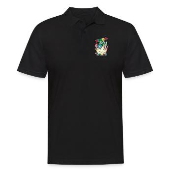 Bingo Is My Thingo Caller Daubers Professional - Men's Polo Shirt - black - Front - Kai (181cm)