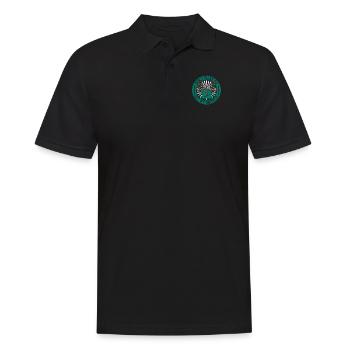 Don't Make Me Get My Bagpipes Great Highland - Men's Polo Shirt - black - Front - Kai (181cm)