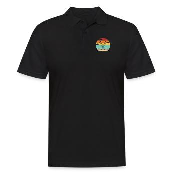 Retro Broken Finger Broken Arm Leg Broken Bone - Men's Polo Shirt - black - Front - Kai (181cm)