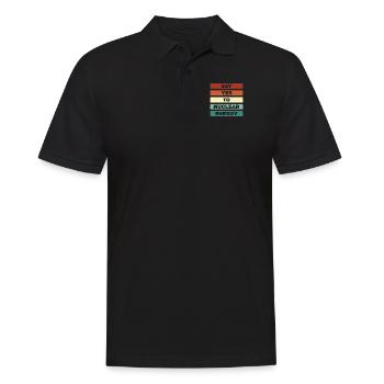Say Yes To Nuclear Energy Energy Uranium Nuclear - Men's Polo Shirt - black - Front - Kai (181cm)