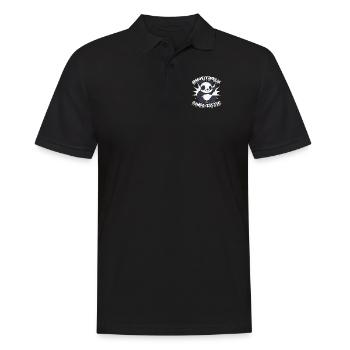 Pfotenhaft Panda-tastisch Panda Bär Freund Liebhaber - Männer Poloshirt - Schwarz - Vorne - Kai (181cm)
