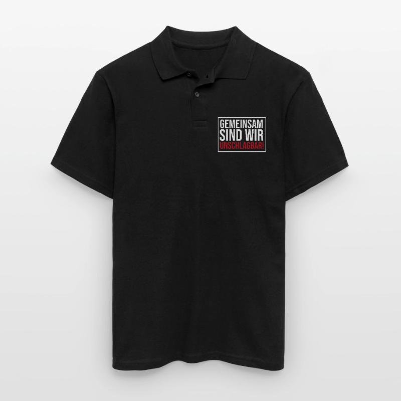 Ehemann bester Freund oder Kollege Spruch Geschenk Männer Poloshirt