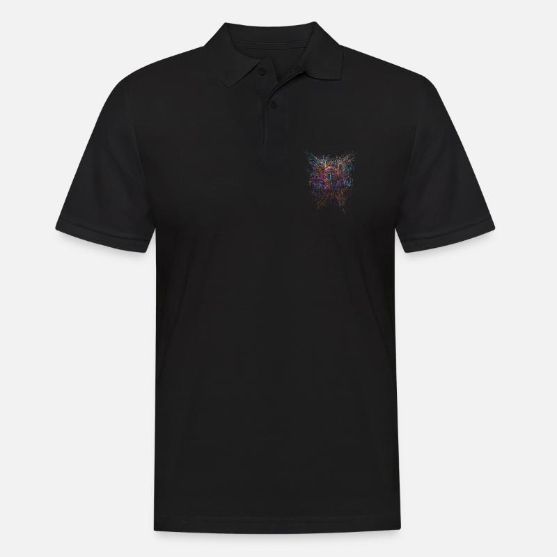 Sci-Fi Horror Design - Männer Poloshirt - Schwarz