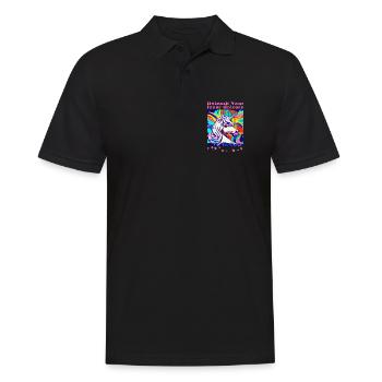 Chemise magique pour les rêveurs - Polo Homme - noir - Devant - Kai (181cm)