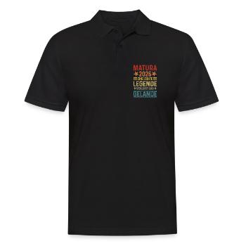 Matura 2026 Une légende quitte le site - Polo Homme - noir - Devant - Kai (181cm)