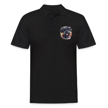 Schnoodle Snoodle Dog Breed Pet Cute Graphic - Männer Poloshirt - Schwarz - Vorne - Kai (181cm)