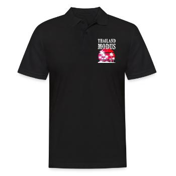 Mode Thaïlande - Polo Homme - noir - Devant - Kai (181cm)