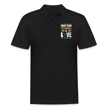 Amour des Sables d’Or - Polo Homme - noir - Devant - Kai (181cm)