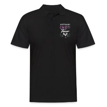 Amsterdam Girls Tour - Polo Homme - noir - Devant - Kai (181cm)
