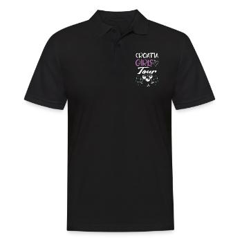 Tournée des filles en Croatie - Polo Homme - noir - Devant - Kai (181cm)