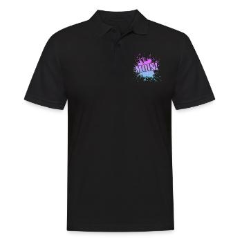 Moin - Männer Poloshirt - Schwarz - Vorne - Kai (181cm)