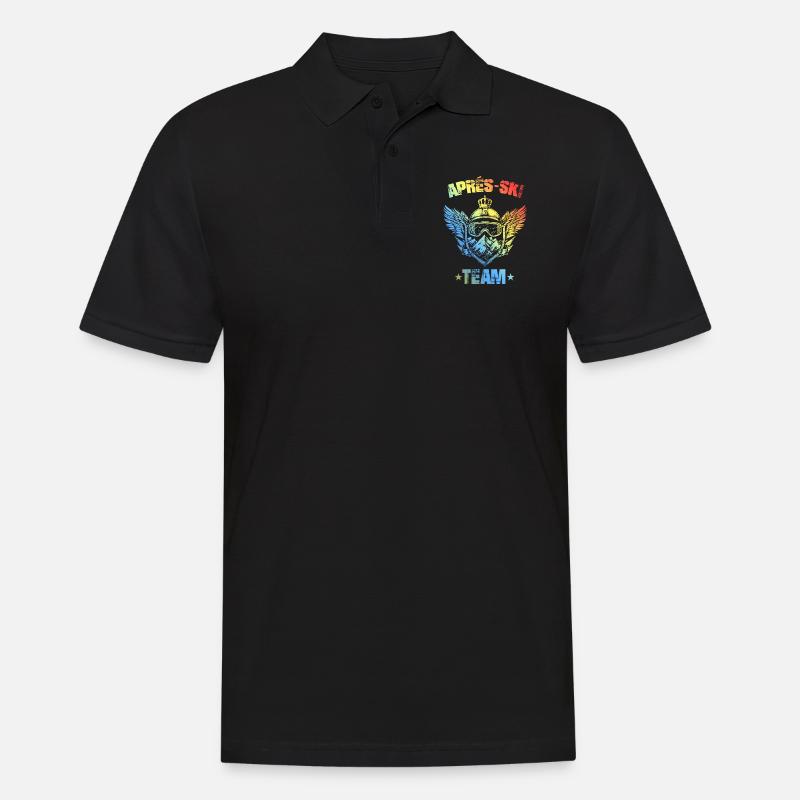 Équipe d’après-ski Bunt - Polo Homme - noir