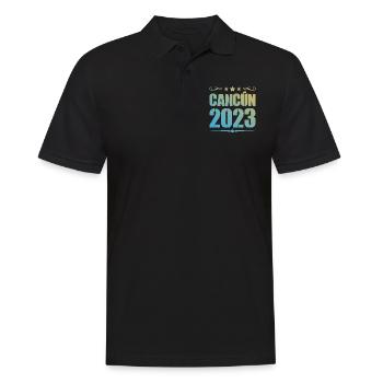 Cancun 2023 - Polo Homme - noir - Devant - Kai (181cm)