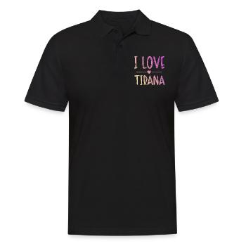 J’adore Tirana - Polo Homme - noir - Devant - Kai (181cm)