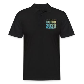 Majorque 2023 - Polo Homme - noir - Devant - Kai (181cm)